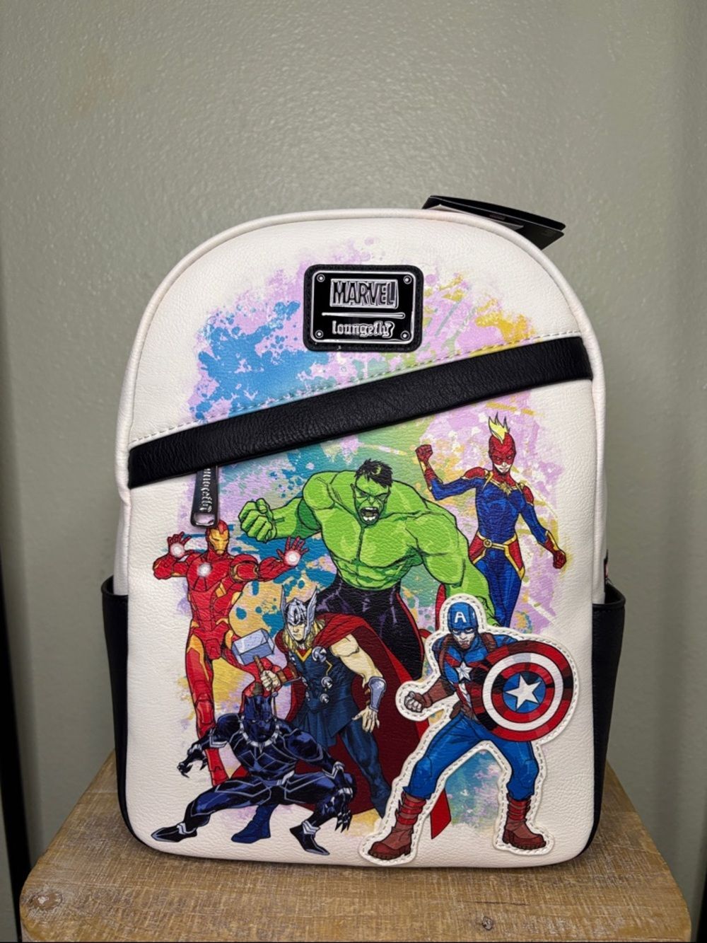 NWT Loungefly Marvel Avengers Artist Series Mini Backpack - Rare Collectors item